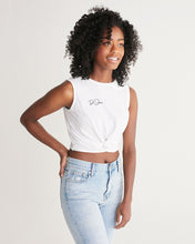 Load image into Gallery viewer, DeJaue Logo Women's Twist-Front Tank