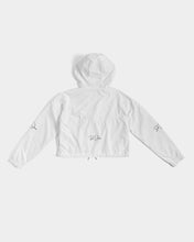 Load image into Gallery viewer, DeJaue Logo Women's Cropped Windbreaker
