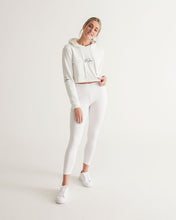 Load image into Gallery viewer, DeJaue Logo Women's Cropped Hoodie
